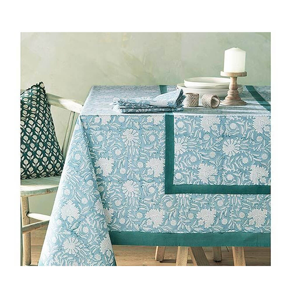 Walton & Co Elise Hand Block Tablecloth